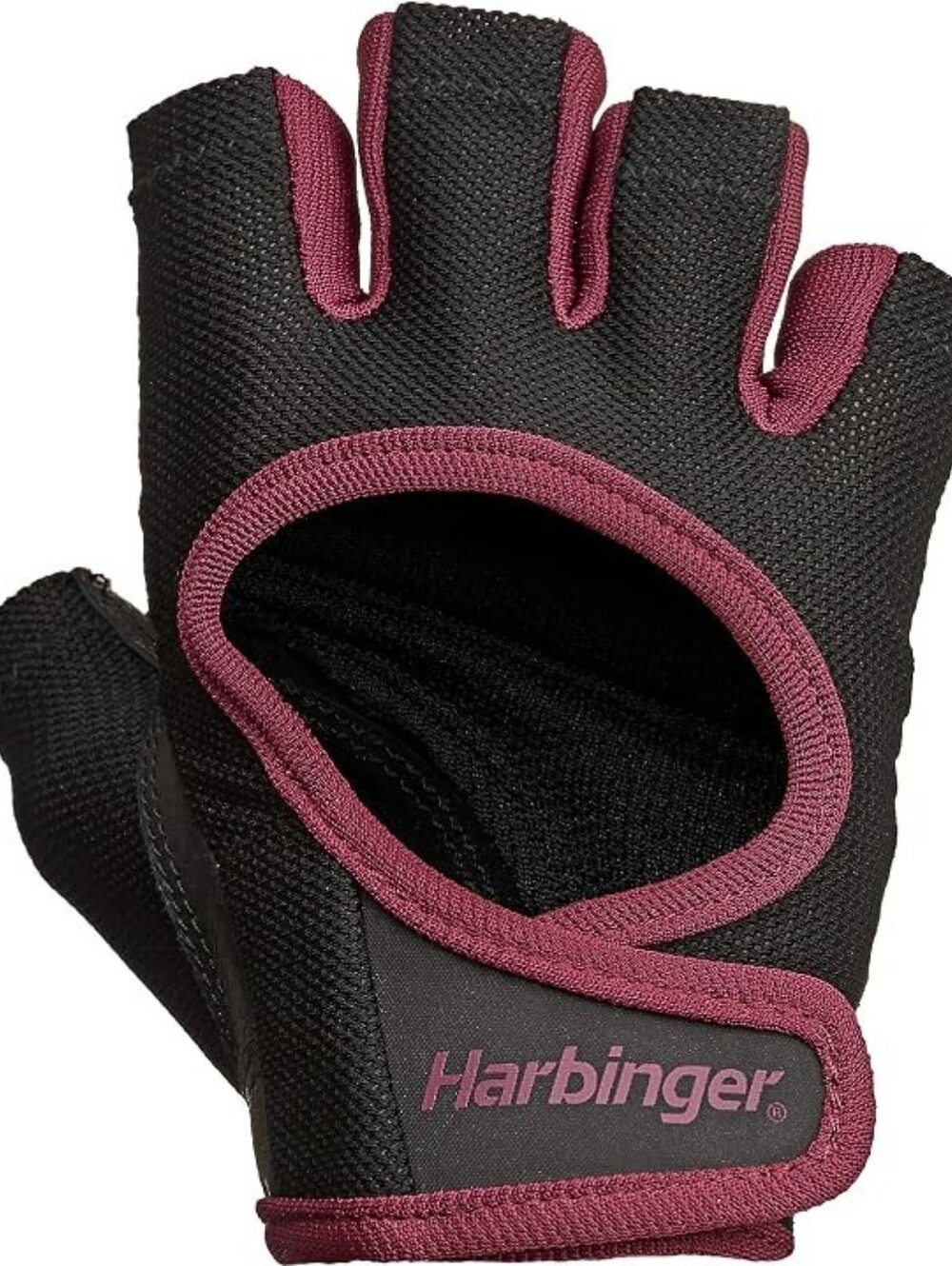 HARBINGER Women's Power Fitness Gloves – StretchBack Mesh and Leather Palm NWT